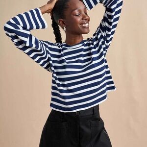 La Ligne Cropped Charlotte Tee